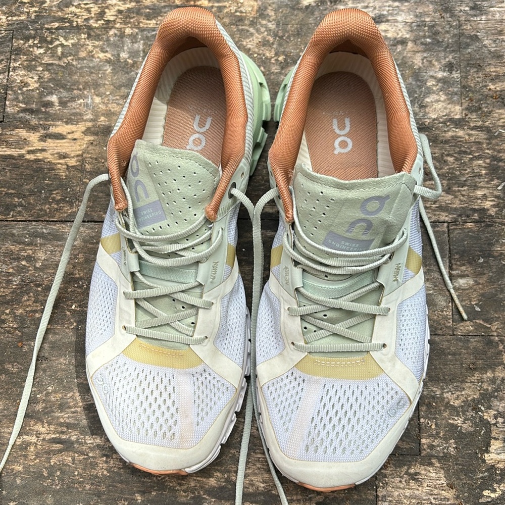 On cloud running shoes